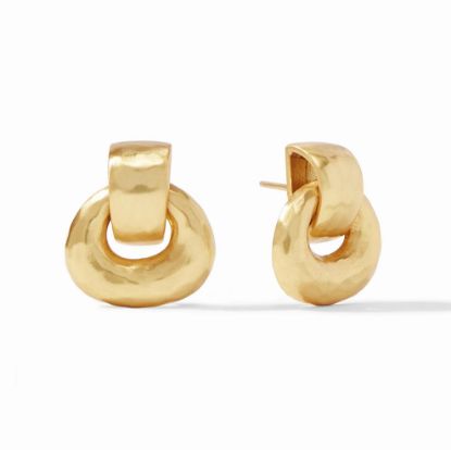 Picture of Julie Vos - Avalon Demi Doorknocker Earrings
