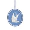 Picture of Wedgwood - Reindeer Cameo Ornament.