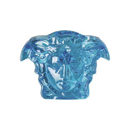 Picture of Versace Medusa Grande Blue Crystal Vase