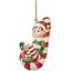 Picture of Lenox - Christmas Elf On Candy Cane Ornament