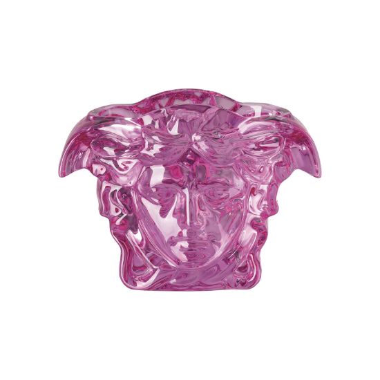 Picture of Versace Medusa Grande Pink Crystal Vase