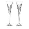 Picture of Waterford - Pair Of Winter Wonders Midnight Frost Toasting Flutes
