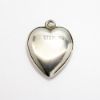 Picture of Vintage Sterling Silver 'Darling' Puffy Heart Charm