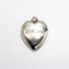 Picture of Vintage Sterling Silver 'Darling' Puffy Heart Charm