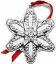 Picture of Wallace 2022 Sterling Grande Baroque Snowflake Ornament, Metal, 25th Anniversary Edition