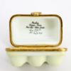 Picture of Limoges France Carton of Loose Brown Eggs Trinket Box