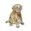 Picture of Swarovski - Golden Retriever Sitting Puppy Figurine