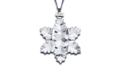 Picture of Swarovski Annual Edition Snowflake Ornament 1996 with Original Box & COA