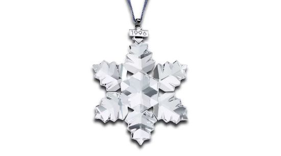 Picture of Swarovski Annual Edition Snowflake Ornament 1996 with Original Box & COA