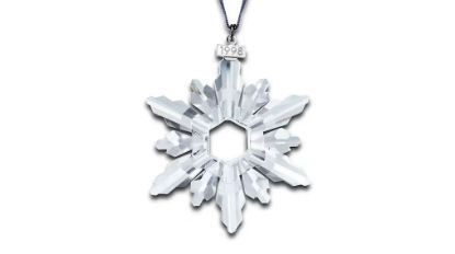 Picture of Swarovski Annual Edition Snowflake Ornament 1998 with Original Box & COA