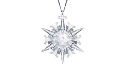 Picture of Swarovski Annual Edition Snowflake Ornament 2002 with Original Box & COA