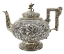 Picture of Antique Baltimore Sterling Silver Co. Repousse Teapot