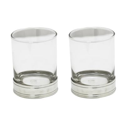 Picture of Salisbury Pewter - Pair Of Double Old Fashioned Glasses
