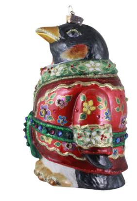 Picture of Jay Strongwater Christmas Penguin Ornament