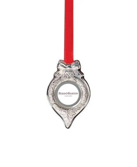 Picture of Reed & Barton 2022 Sterling Silver "Spire" picture frame Ornament NEW in Box