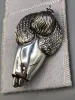 Picture of Vintage  Sterling Silver TipToe Angel Cherub Christmas Ornament Cazenovia