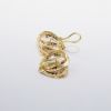 Picture of 18k Yellow Gold Diamond Earrings 