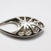 Picture of 14k White Gold Diamond Dangle Earrings 