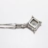 Picture of 14k White Gold Diamond Necklace 