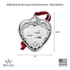 Picture of Wallace 2023 Grande Baroque Heart Sterling 32nd Edition, NEW in Box