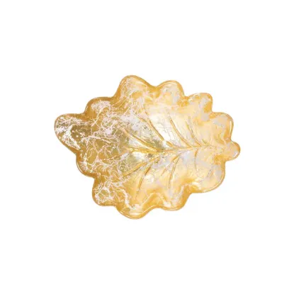 Picture of Vietri Moon Glass Small Leaf Bowl