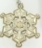 Picture of Gorham - 1987 Sterling Snowflake Ornament