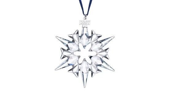Picture of Swarovski Annual Edition Snowflake Ornament 2007 with Original Box, No COA