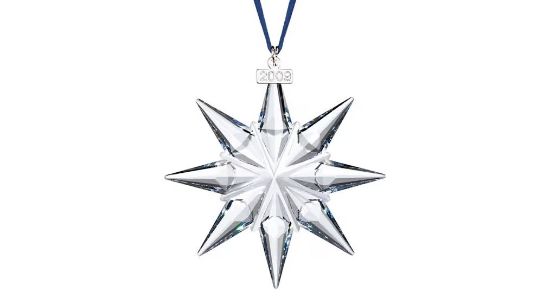Picture of Swarovski Annual Edition Snowflake Ornament 2009 with Original Box, No COA