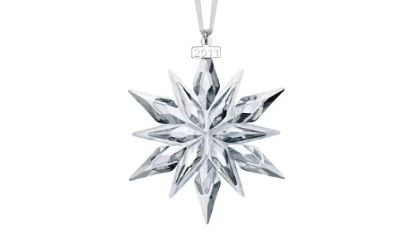 Picture of Swarovski 20th Anniversary Annual Edition Snowflake Ornament 2011 with Original Box & COA