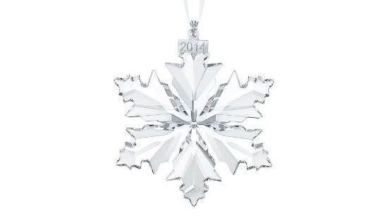 Picture of Swarovski Annual Edition Snowflake Ornament 2014 with Original Box & COA
