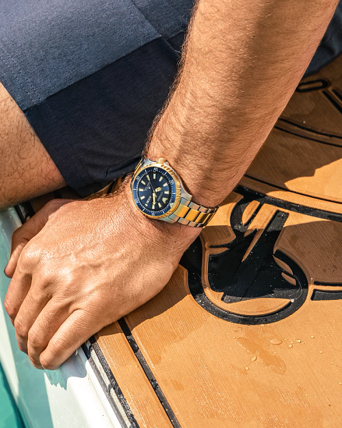 Citizen Fugu On Wrist Citizen Promaster Fugu NY0158-09L Automatic