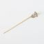 Picture of Antique Art Nouveau 14k 2-Tone Gold, Freshwater Pearl & Diamond Stick Pin