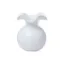 Picture of Vietri Hibiscus Glass Bud Vase - White