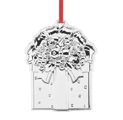 Picture of Reed & Barton 2018 Present or Gift Box Ornament, 21st Ed. Sterling Silver NEW
