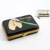 Picture of Limoges Porcelain Watercolor Paints Trinket Box with Surprise Brush Inside 