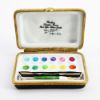 Picture of Limoges Porcelain Watercolor Paints Trinket Box with Surprise Brush Inside 