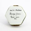 Picture of Limoges Porcelain Potted Plant in Garden Trinket Box  with Surprise Butterfly Inside