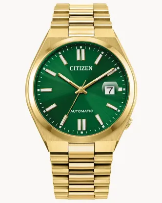 Picture of NJ0152-51X | Tsuyosa Automatic Gold/Green