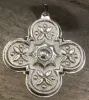 Picture of Reed & Barton Sterling Silver 1986 Annual Christmas Cross Ornament