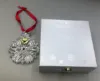 Picture of Waterford Snowflake Wishes 2015 "Health" Ornament with Amethyst Center and Box
