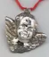 Picture of Vintage Sterling Silver "Angel Pendant / Ornament, 2.25"