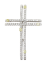 Picture of 18k White Gold Diamond Cross Pendant 