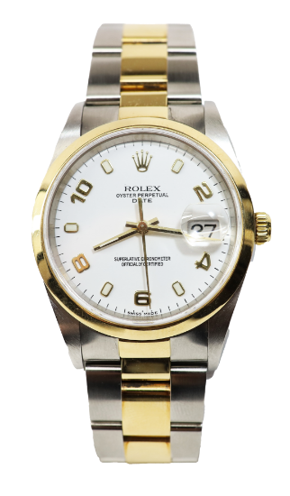 Picture of Rolex Oyster Perpetual Watch in Stainless Steel & 18k Gold