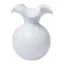 Picture of Vietri Hibiscus Glass Medium Bud Vase - White