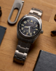 Picture of Garrison Black Dial Super Titanium by Citizen  