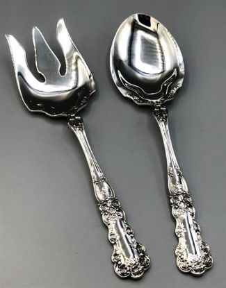 Picture of Salad Set All Silver