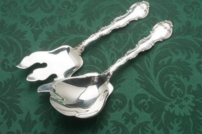 Picture of Salad Set All Silver