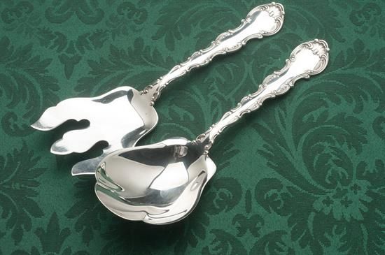 Picture of Salad Set All Silver