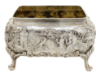 Picture of S. Kirk & Son Sterling Silver Chinoiserie “Landscape” or "Etruscan" Repousse 5‑Piece Tea & Coffee Service (ca. 1896–1899)