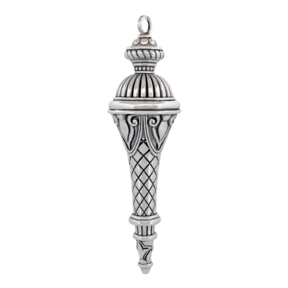 Picture of Barrett + Cornwall Regency Finial Drop Sterling Silver Ornament